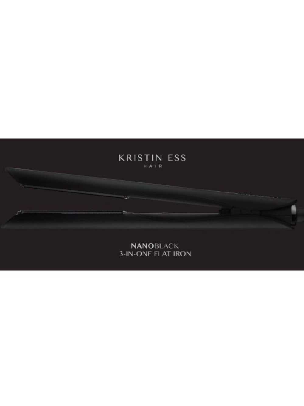 NanoBlack 3-in-1 Black Flat Iron